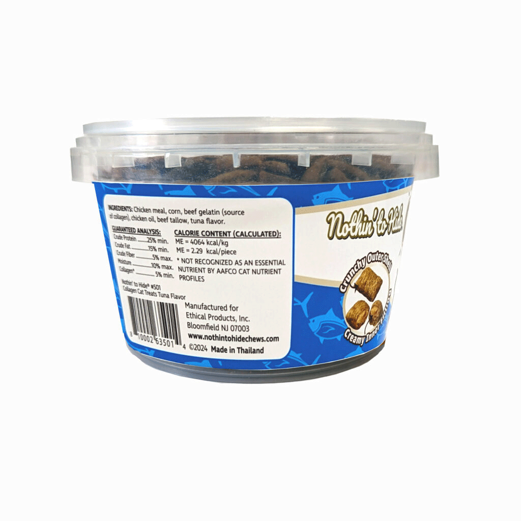 FIELDCREST FARMS Nothin' To Hide Cat Tuna Treats 8oz Tub