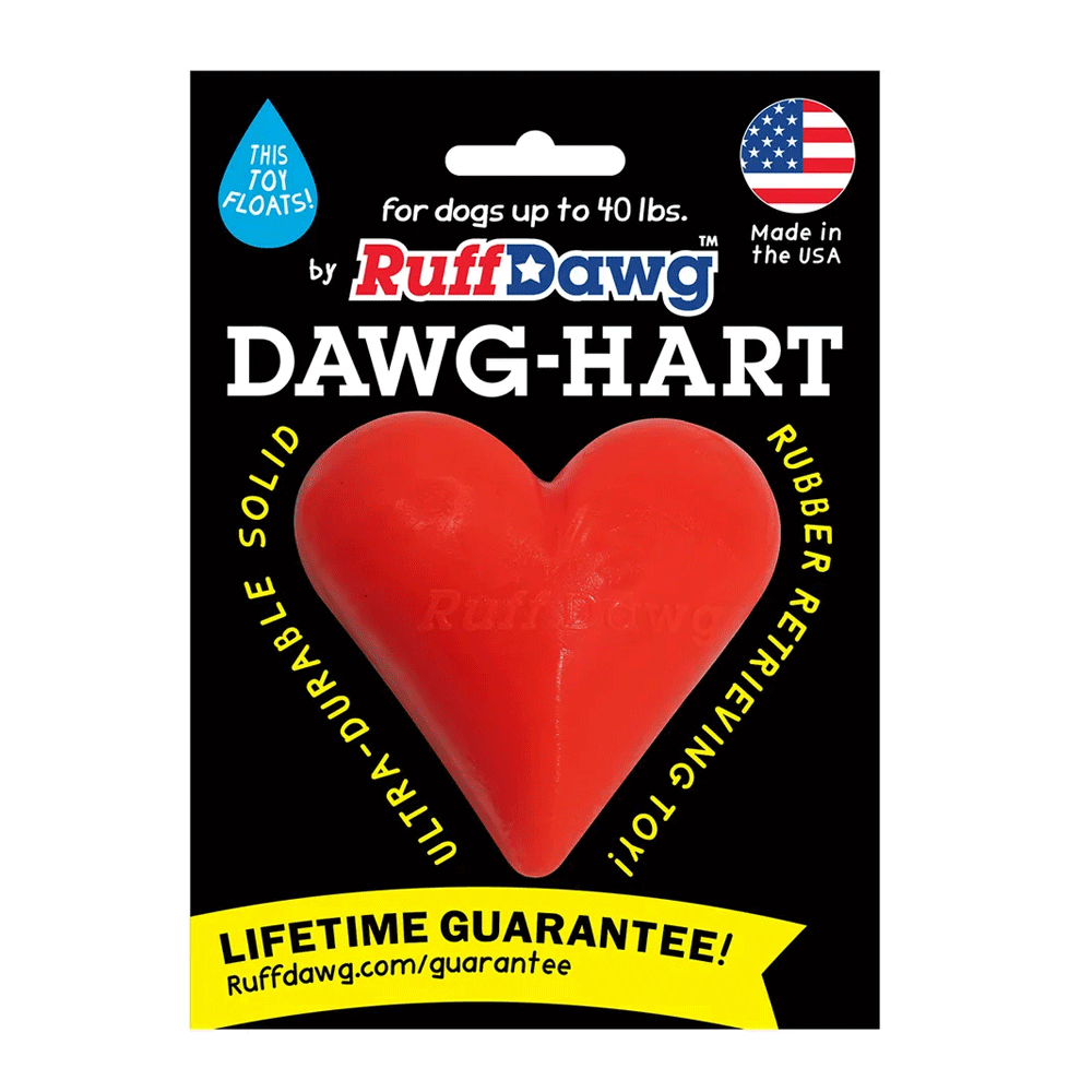RUFF DAWG Dawg-Hart Red