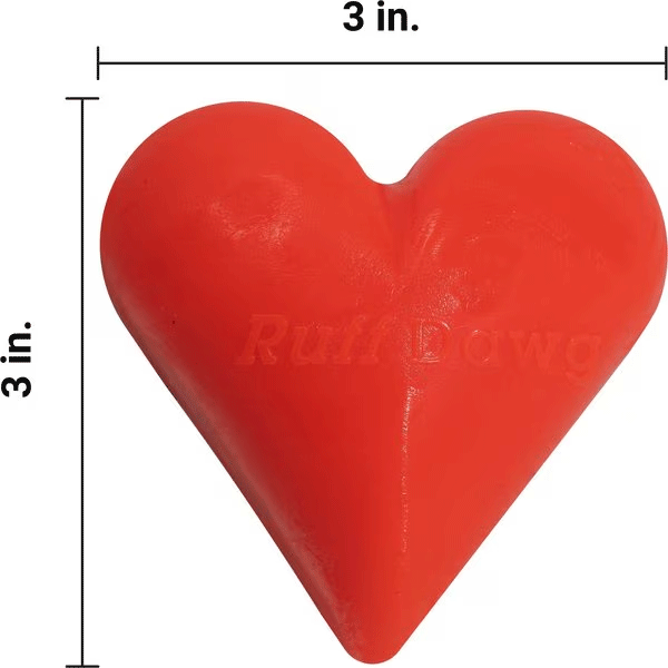 RUFF DAWG Dawg-Hart Red