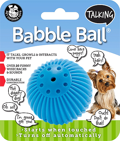 PET QWERKS Talking Ball S