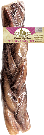 *FIELDCREST FARMS Braided Bully Stick 9"