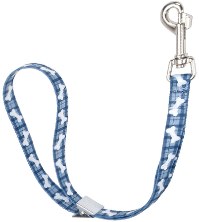 COASTAL Groom Loop 18x5/8 Blue Plaid