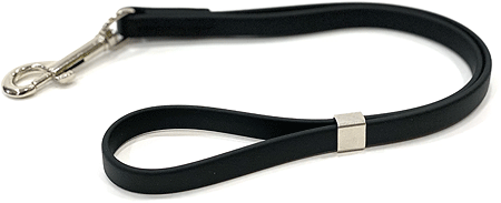 DOGLINE Biothane Grooming Loop 16"x3/8" Black
