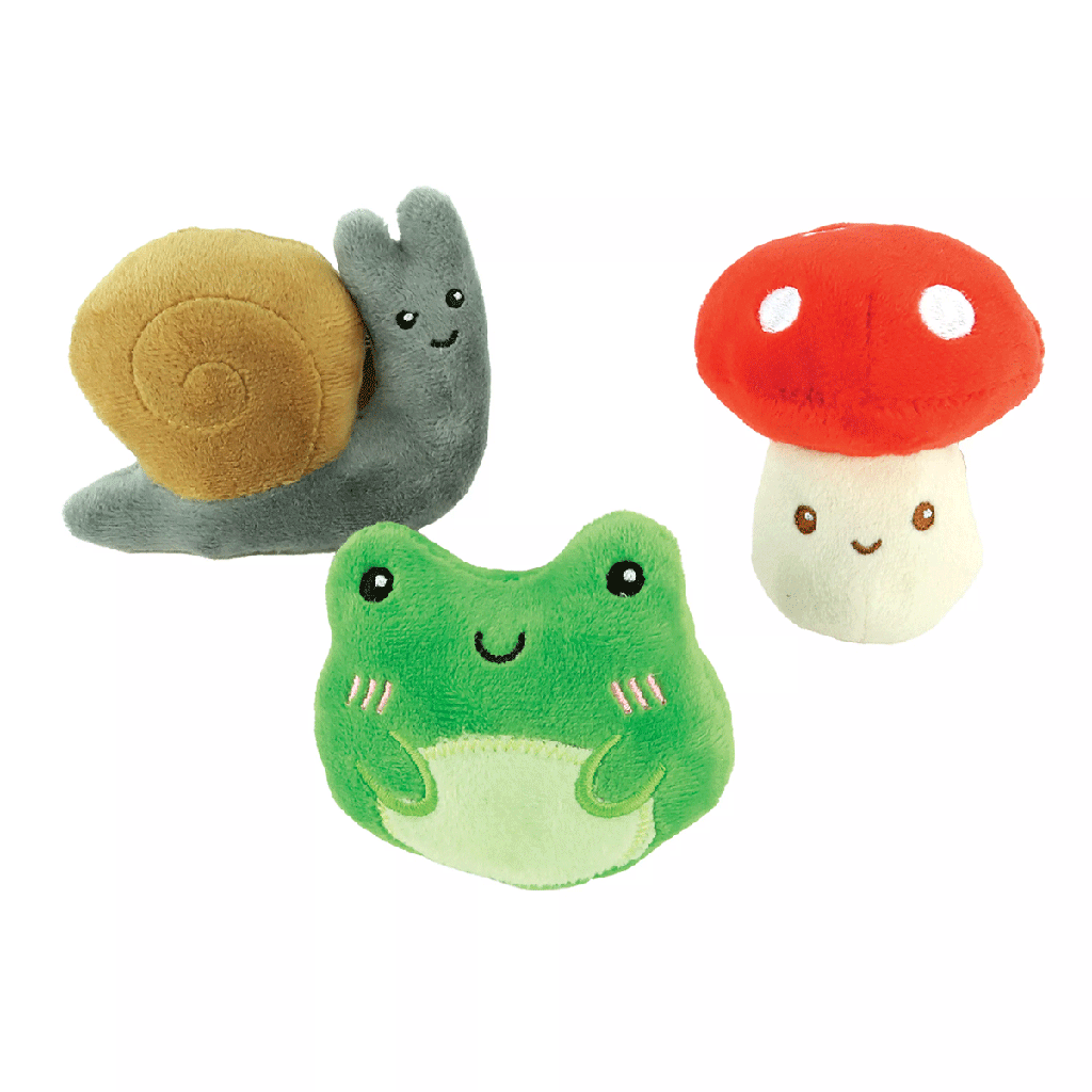 LI'L PALS Dog Toy Combo Secret Garden 3pk
