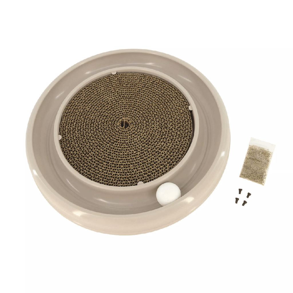 COASTAL Turbo Scratcher® Eco Cat Toy Grey 14"