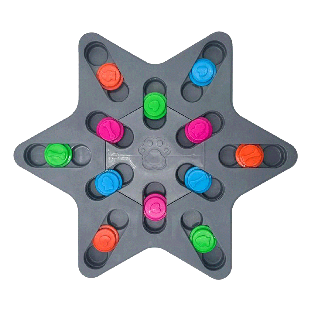 MULTIPET Pup Puzzle Jumbo Star 14"