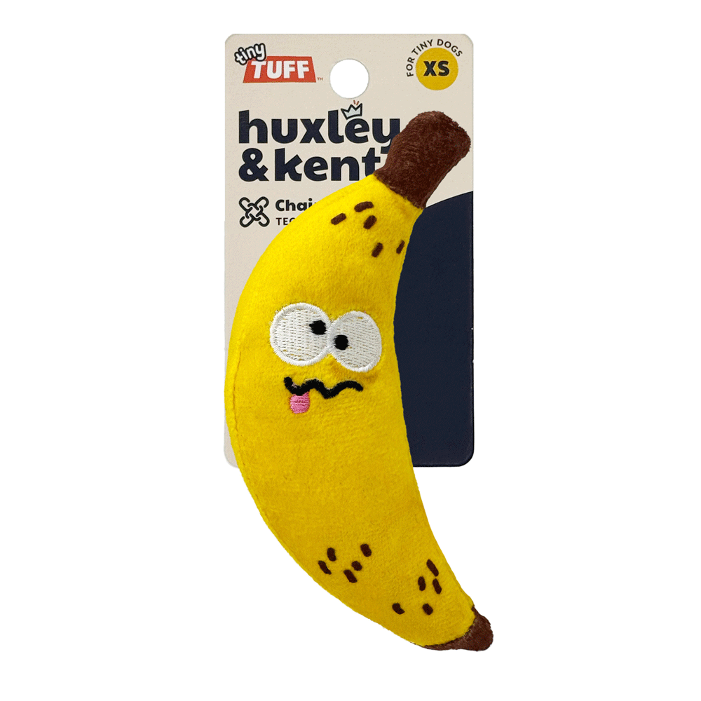 HUXLEY & KENT Dog Tiny Tuff Bruiser Banana