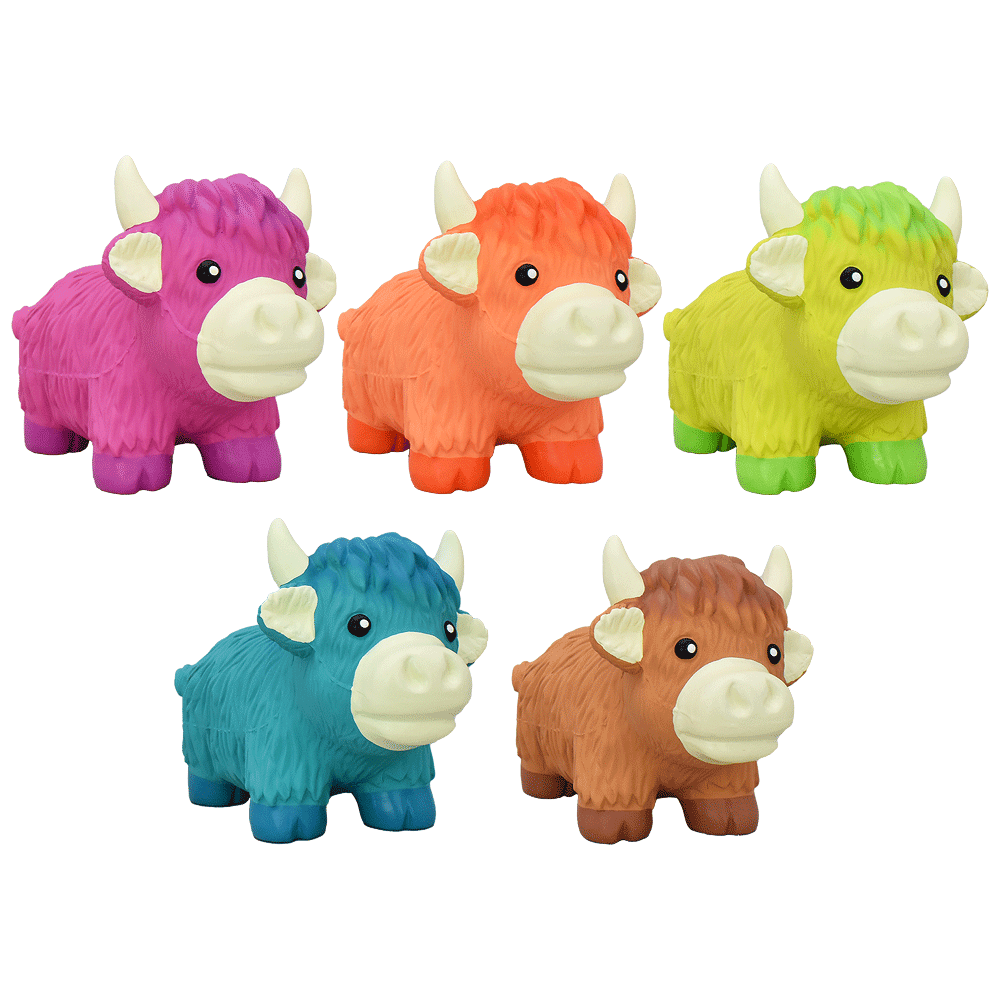 MULTIPET Highland Cow Latex 7"