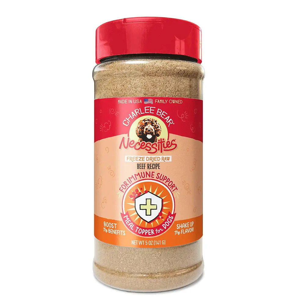 CHARLEE BEAR Necessities Beef Recipe Immune Health Support 5oz