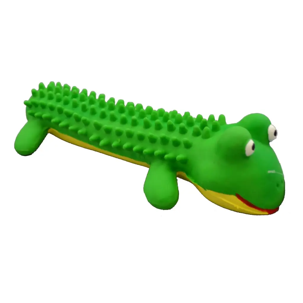 AMAZING PET Latex Shaggy Frog 6" 