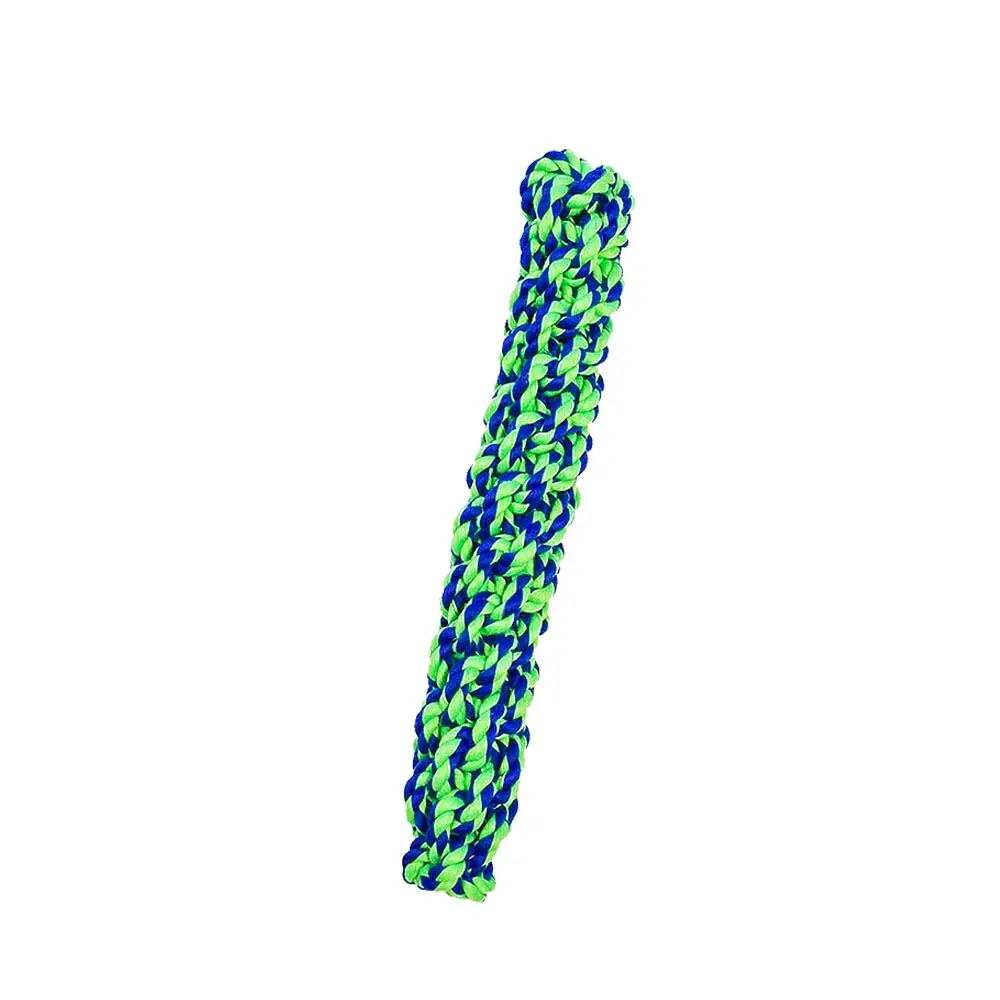 AMAZING PET Rope Retriever 12.5" Blue/Green