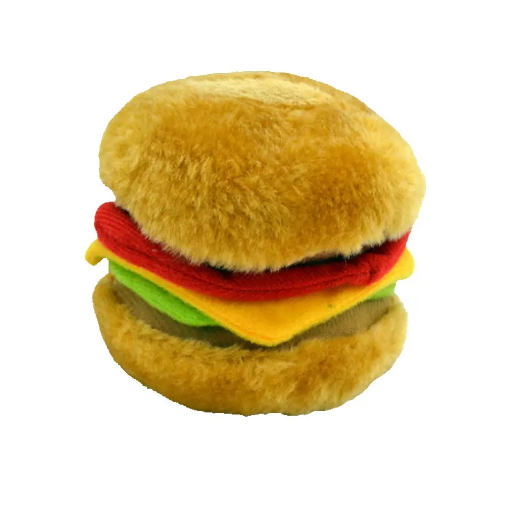 AMAZING PET Plush Hamburger 5" 