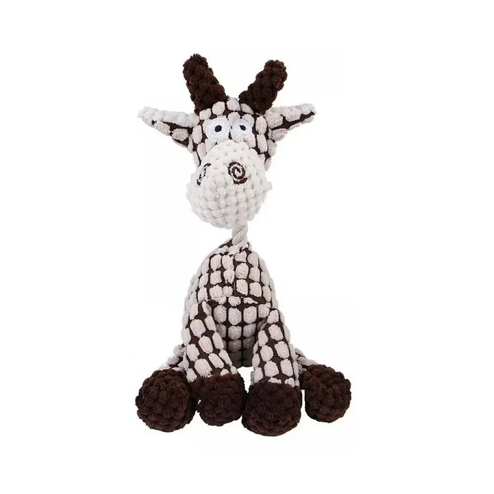 AMAZING PET Plush Cow w/Rope Neck 11"