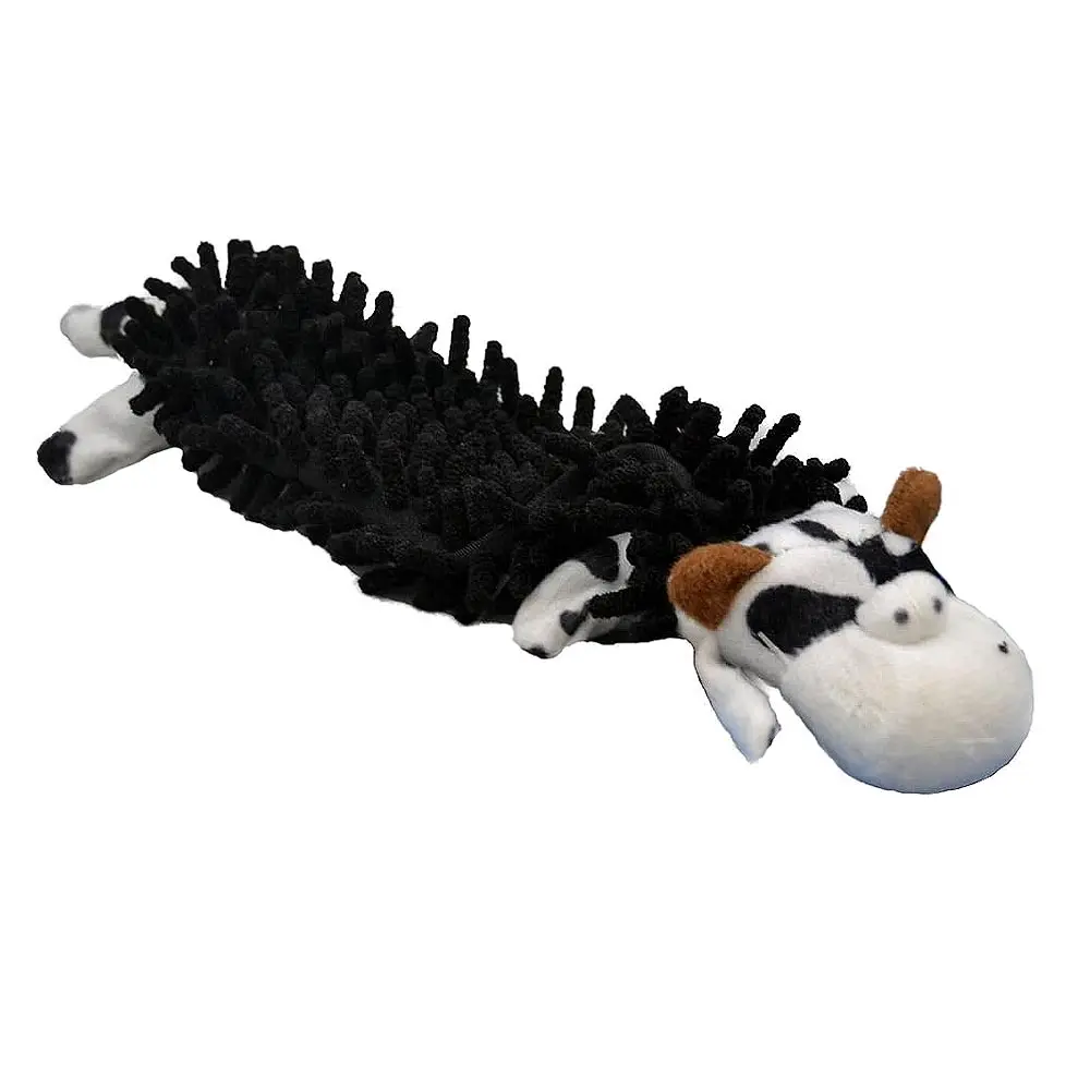 AMAZING PET Shaggy Lite Cow 10" 