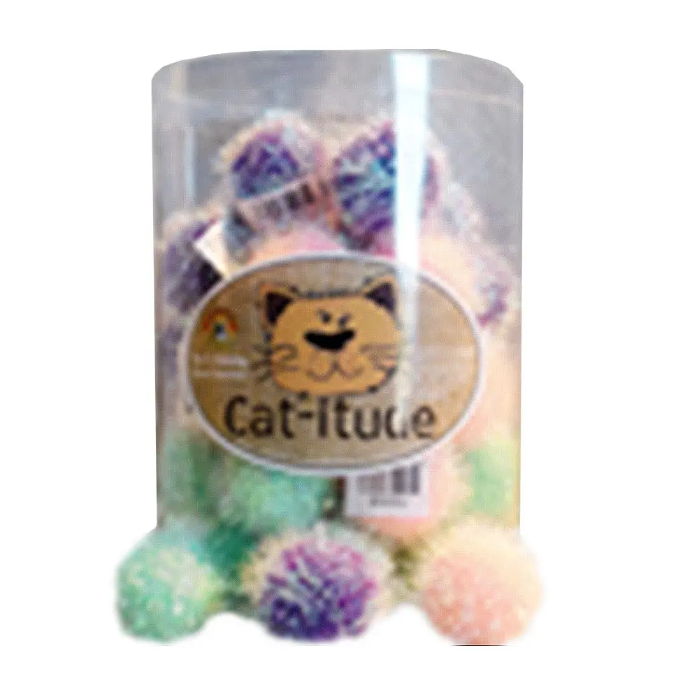 AMAZING PET Iridescent Sparkle Ball 7 piece tub