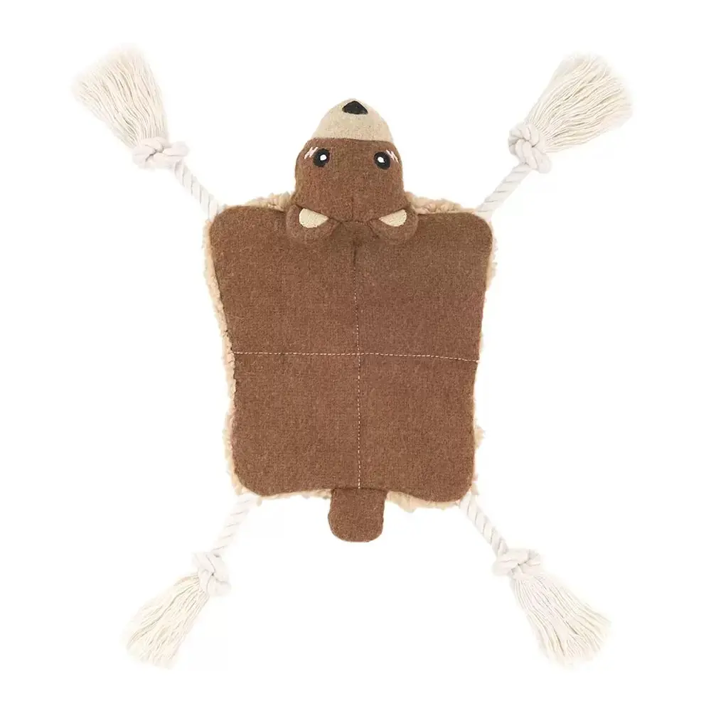 ZIPPY PAWS ecoZippy Knotty Crawler Bear