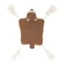 ZIPPY PAWS ecoZippy Knotty Crawler Bear