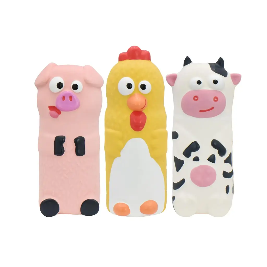 MULTIPET Minipet Look Who's Crunching Animals 4"