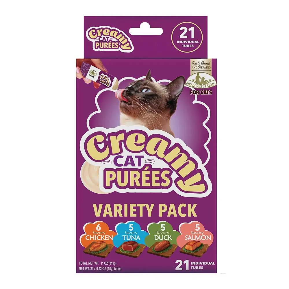 FIELDCREST FARMS Cat Purees 21 ct 