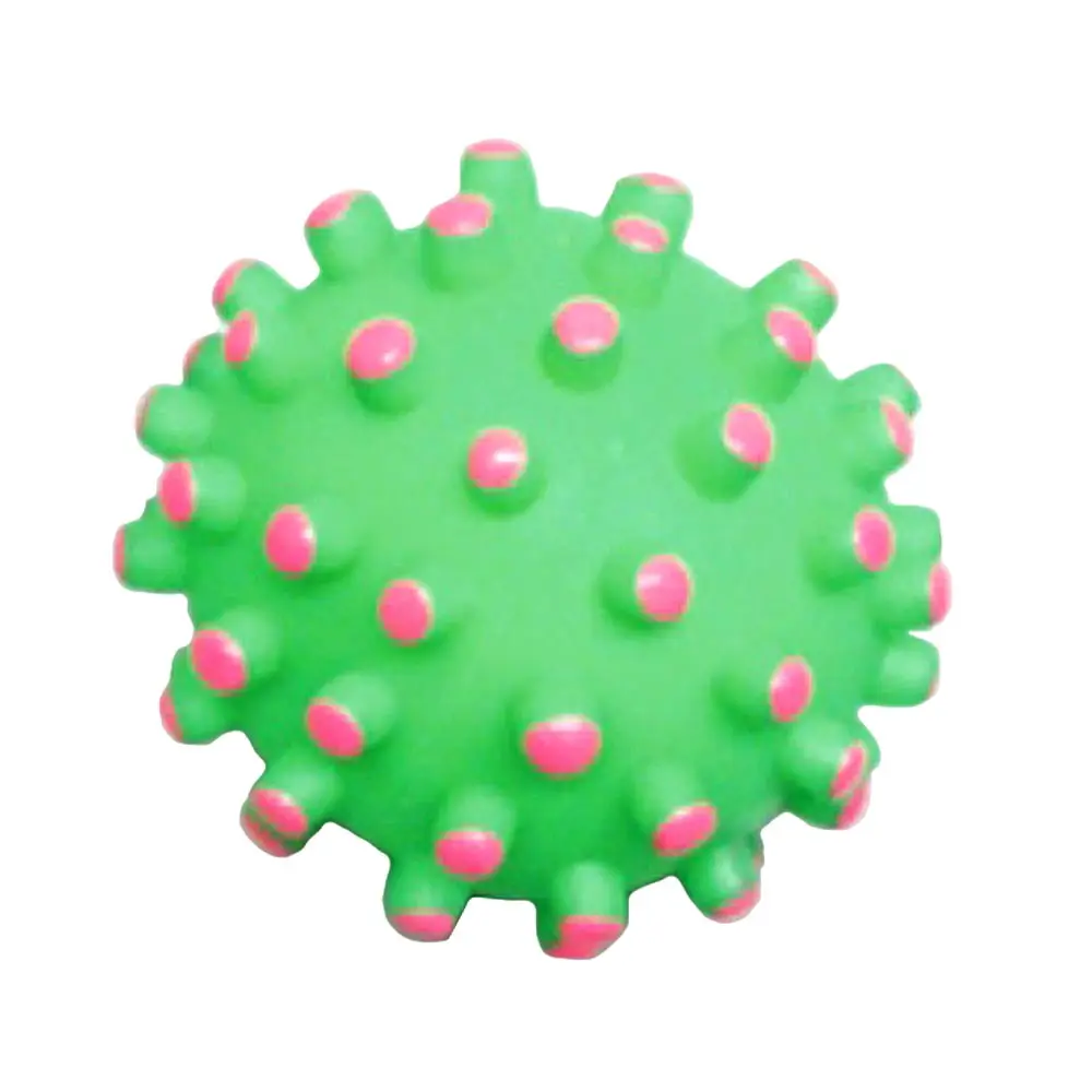AMAZING PET Vinyl Spiny Ball 4" 