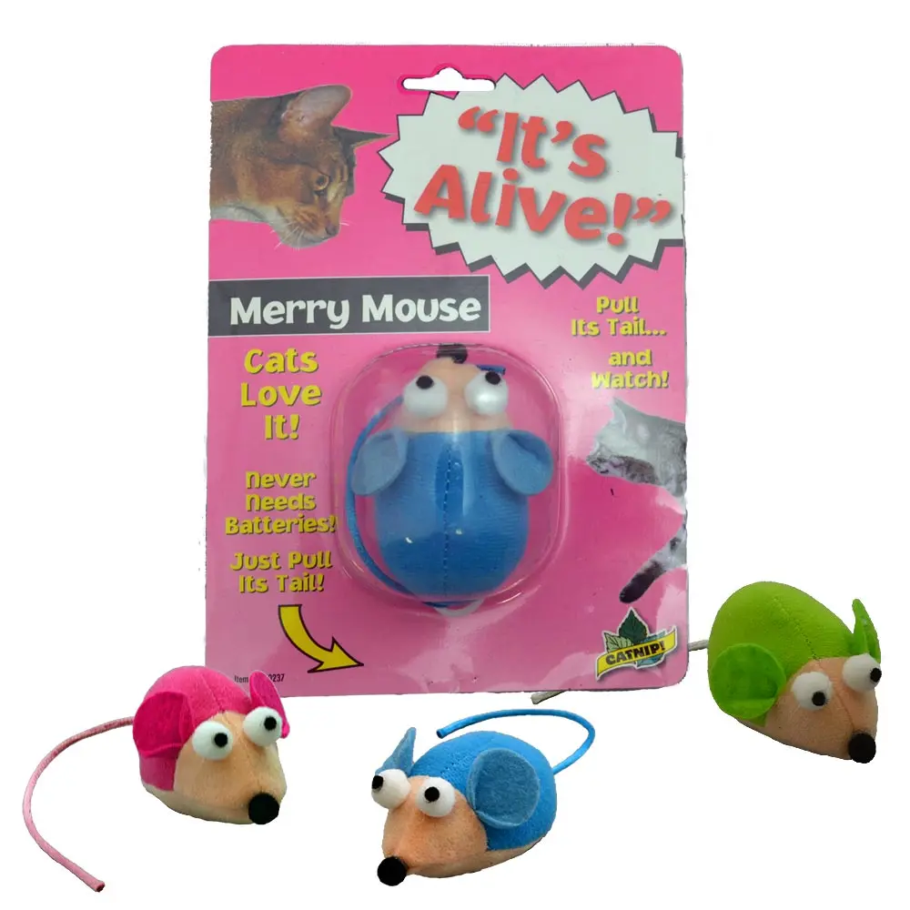 AMAZING PET It's Alive (Vibrating) Merry Mouse