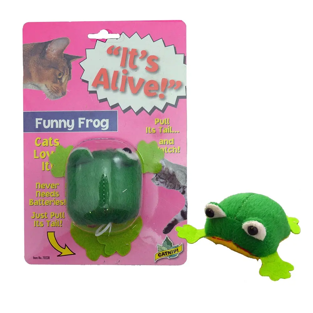 AMAZING PET It's Alive (Vibrating) Funny Frog