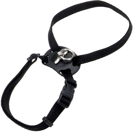 COASTAL Size Right! Cat Harness 12-18x3/8 Black