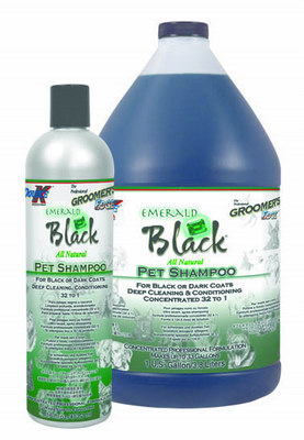 GROOMERS EDGE Emerald Black Shampoo 32:1 G