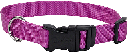 COASTAL Tuff Adjustable Dog Collar 8-12x3/8 Orchid