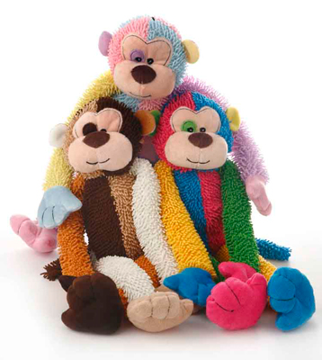MULTIPET Multi Crew Monkey 17"