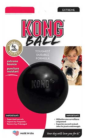 KONG Extreme Ball Hard Rubber M/L 4"