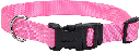 COASTAL TUFF Adjustable Dog Collar 10-14x5/8 Bright Pink