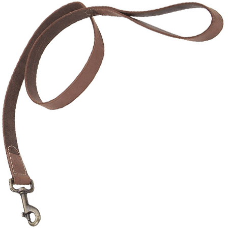 *COASTAL Rustic Leather Leash 6'x3/4 Chocolate