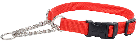 *COASTAL Check Training Collar w/Buckle 22-29x1 Red