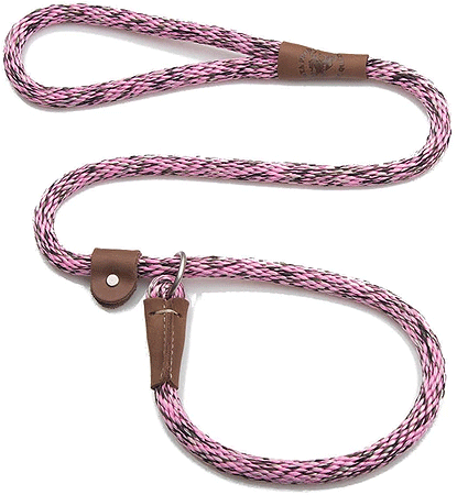 MENDOTA Slip Lead 6'x3/8" Pink Camo