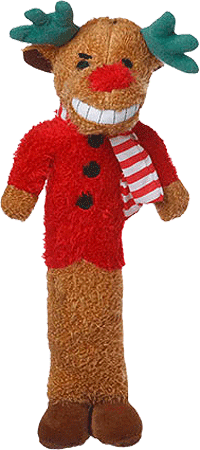 MULTIPET Holiday Reindeer Loofa 18"