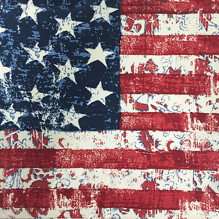 [BAN157] BANDANNA Patriotic U.S. Flag 12pk
