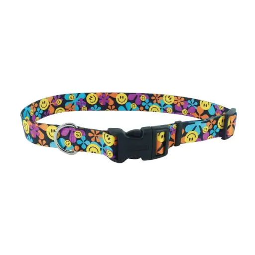 [CA6921 WLD FLW] PET ATTIRE Styles Adjustable Collar 18-26x1 Wild Flower
