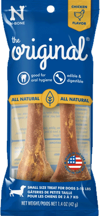 [NB20114] *N-BONE The Original Chicken Dental Chew Bone 2pk S
