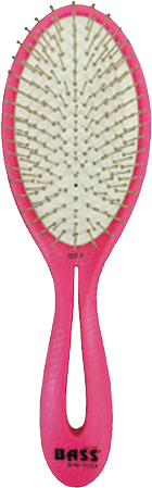 [BAS11397] BASS BIO-FLEX Alloy Style & Detangle Brush Oval