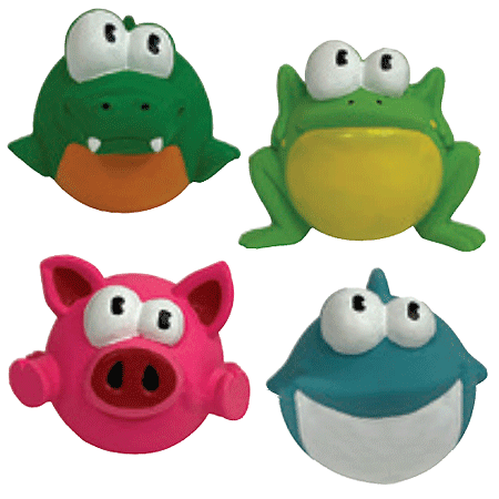 [MP61255] MULTIPET Lyla's Latex Animals 2.5"