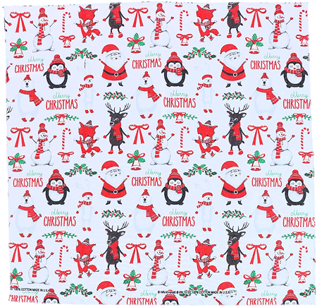 [BAN714] BANDANNA Holiday Winter Wonderland 12pk
