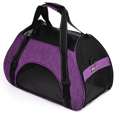 [DL0293 PURPLE] DOGLINE Pet Carrier Bag Purple M