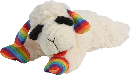 [MPH53788] MULTIPET Lamb Chop Rainbow 10.5"