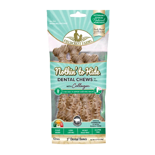 [FF63390] NOTHIN' TO HIDE Dental Bones 3" 12pk