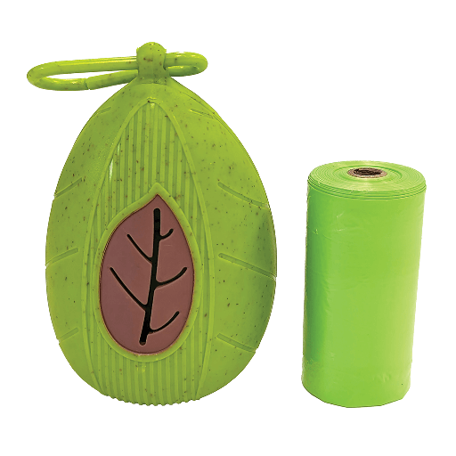 [E54886CS] ETHICAL/SPOT Love The Earth Eco Bag Dispenser 4in Clipstrip 12ct
