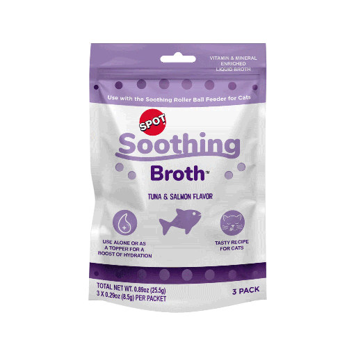 [E52238] ETHICAL/SPOT Cat Soothing Broth Tuna/Salmon Flavor 3pk