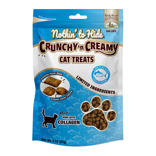[FF63500] NOTHIN' TO HIDE Cat Tuna Treats 3oz