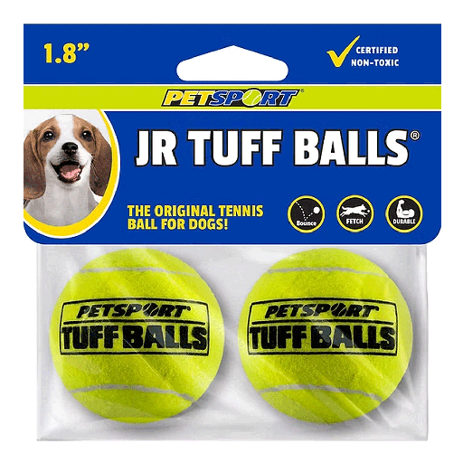 [PS70016] PETSPORT Tuff Balls Jr. 1.8" 2pk