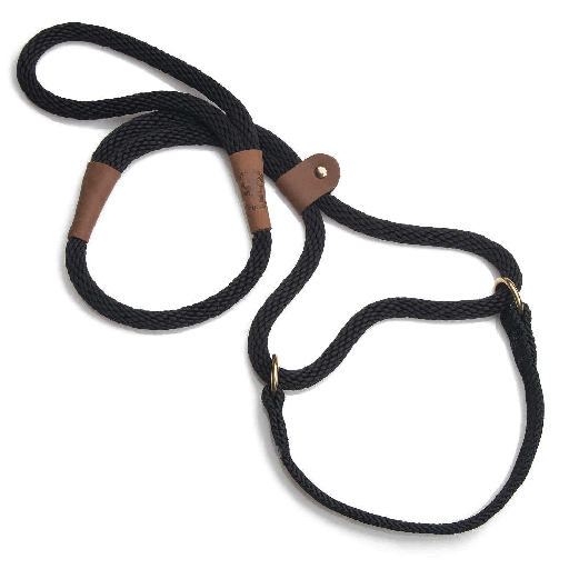 [MEN013 BLACK] MENDOTA Big Dog Walker 1/2" x 6' Black
